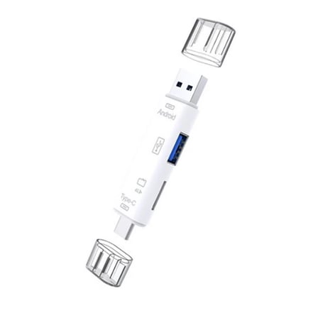 Smart Otg 3in1 Type-C Ve Micro Usb Tf Card Reader Otg-1852