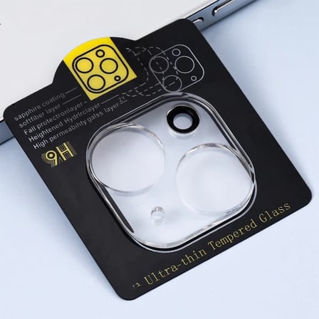 ALLY İPhone 14 -14 Plus 3D Full Tempered Glass Cam Kamera Koruyucu-1852