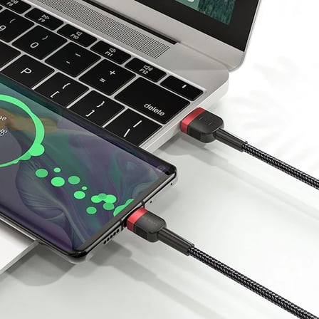 KUULAA Mikro Usb 3A Hızlı Şarj 0.50CM kısa Android Usb Şarj Kablosu-1852
