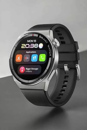 Akıllı Saat GPS VE NFC Özelliği Sesli Görüşme Dokunmstik Ekran