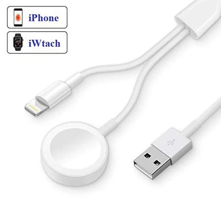 Ally 2in1 Apple Watch Şarj- İPhone Usb Şarj Kablosu-1852