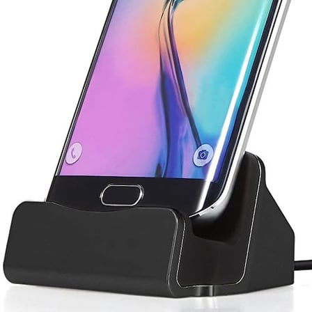 Android Micro Usb Şarj 2in1 Standlı Usb Dock-1852