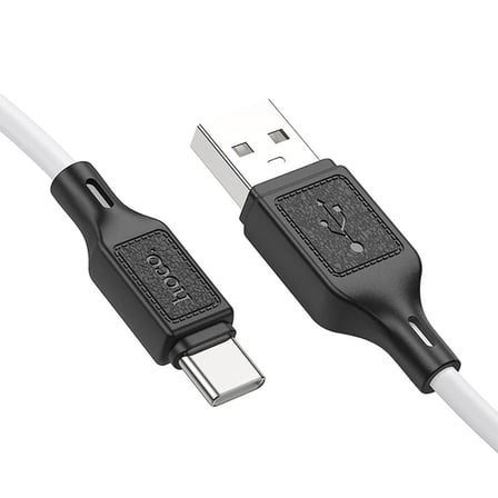 HOCO X90 USB to Type-C 3A Silikon Hızlı Şarj ve Data Kablosu-1852