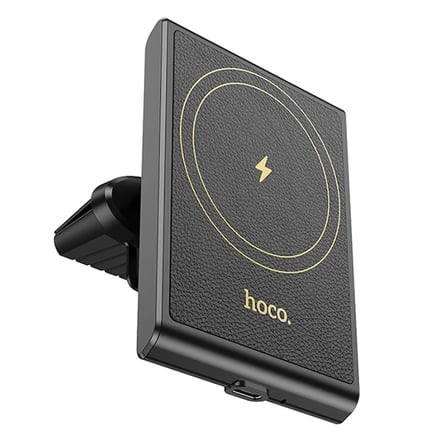 Hoco HW19 Klima Havalandırma Bölmesi Wireless Kablosuz Hızlı Şarj Araç Telefon Tutucu-1852