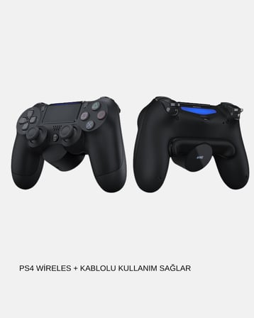 Titreşimli Kablosuz Oyun Kolu – PS4 PC Mobil Tablet ve Steam Uyumlu