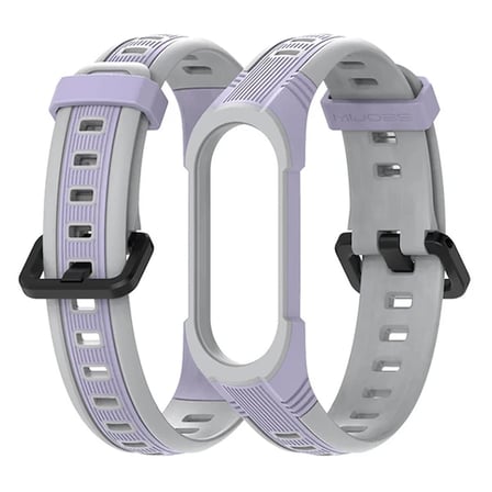 Mijobs Xiaomi Mi Band 5-4 Çift Renk Kayış Kordon-1852
