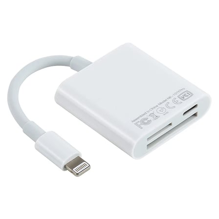 ALLY NK-101Y Pro 3 İn 1 İPhone Lightning to SD-TF Çevirici Adaptör-1852