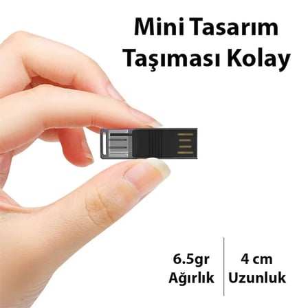 ALLY Type-c Usb C Micro TF Kart Okuyucu - Telefon Tablet Pc-Laptop Bellek Kart Okuyucu-1852