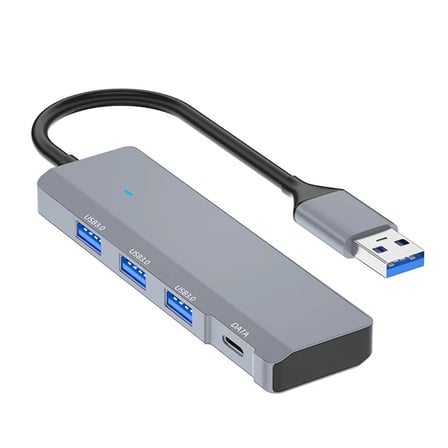 Ally ADS-309A 4in1 USB to USB + Type-C Hub Adaptör Çevirici Dönüştürücü Çoğaltıcı-1852