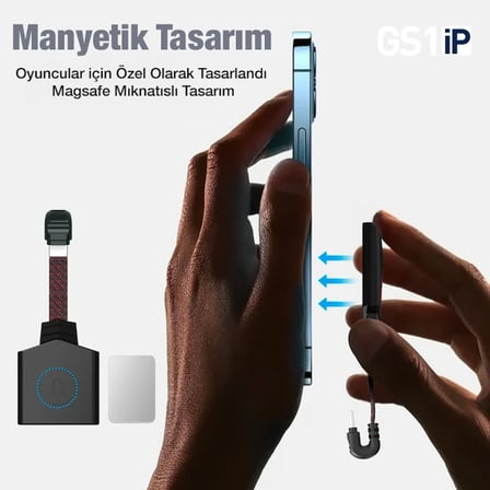 PLEXTONE GS1İP iPhone Mıknatıslı Lightning to Lightning Kulaklık + Hızlı Şarj Adaptörü-1852