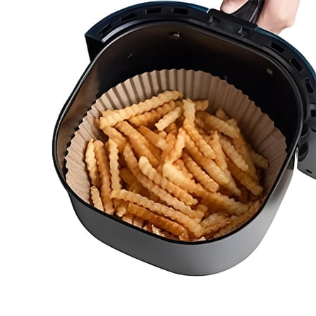 Ally 50 Adet Tek Kullanımlık Yapışmaz Airfryer Pişirme Kağıdı-1852