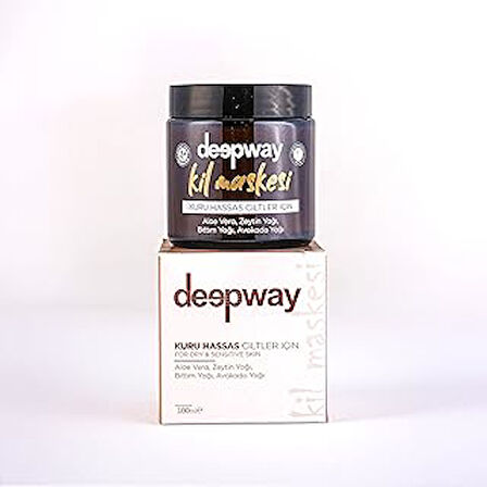 DEEPWAY YÜZ MASKESİ KURU HASSAS CİLTLER