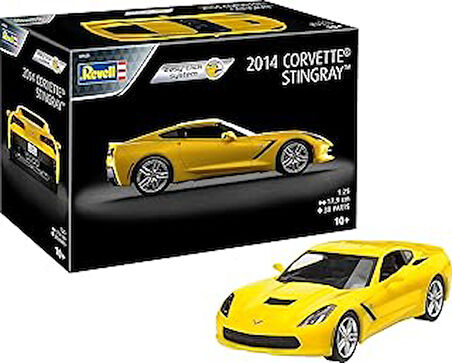 Revell 2014 Corvette Stingray Model Kit Araba