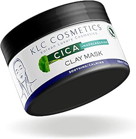 KLC COSMETICS Cica Özlü Yatıştırıcı Kil Maskesi, 100ml