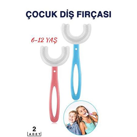 Çocuk Diş Fırçası 6-12 Yaş 2 Lİ Paket 718798