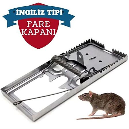 Frau İngiliz Model Metal Fare Kapanı 716745