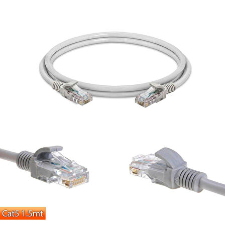 Cat5 Patch Network Ethernet Kablo 1.5 Metre