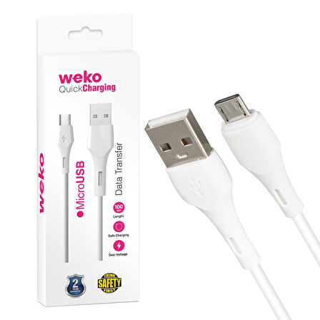 WK-22017 USB TO MICRO USB 1 MT ŞARJ KABLOSU KUTULU