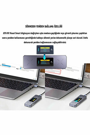 i9X M.2 To USB NVMe To USB NGFF To USB SATA SSD To USB 3.2 Hub Çevirici Dönüştürücü Adaptör