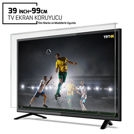 TIVIVOR Televizyon Led Tv Ekran Koruyucu 39 İnç