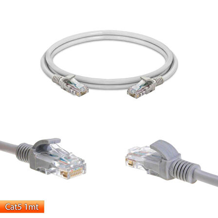 Cat5 Patch Network Ethernet Kablo 1 Metre