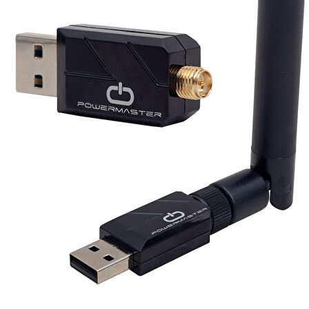 802.11N MİCRO 7601 CHİPSET 2.4GHZ 150 MBPS ANTENLİ HD UYDU ALICI UYUMLU USB STİCK WİFİ ADAPTÖR