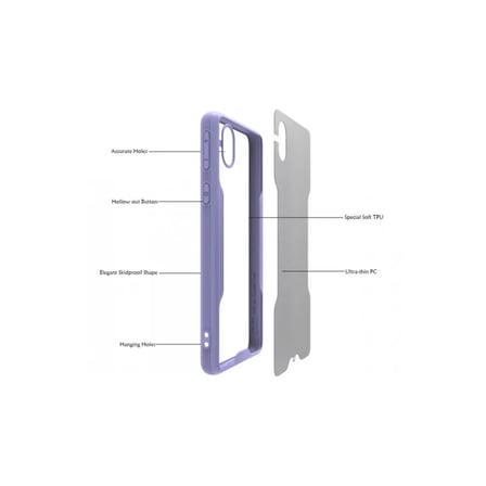 Samsung Uyumlu Galaxy A01 Core Kılıf Platin Silikon - Pembe