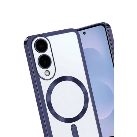 Samsung Galaxy S25 Edge Kross Magneticsafe Kapak - Lacivert