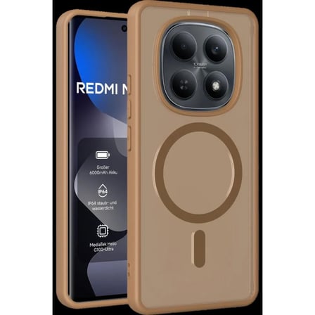 Joko Xiaomi Uyumlu Redmi Note 15 Pro 5g Jota Magsafe Kapak - Çöl Titanyum