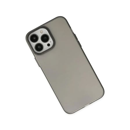 Apple Uyumlu İphone 14 Pro Kılıf Modos Metal Kapak - Siyah