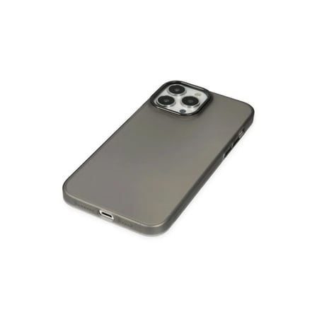 Apple Uyumlu İphone 14 Pro Kılıf Modos Metal Kapak - Siyah