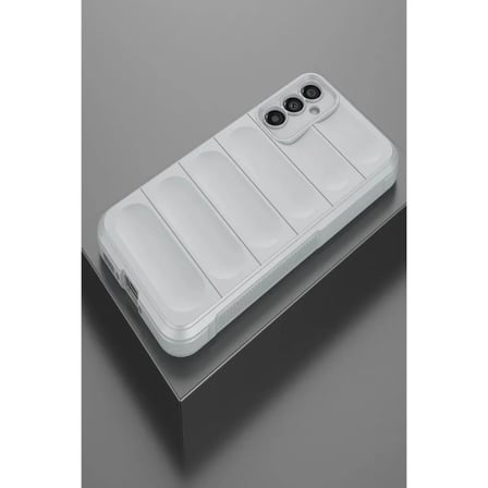 Samsung Uyumlu Galaxy M34 5g Kılıf Optimum Silikon - Krem
