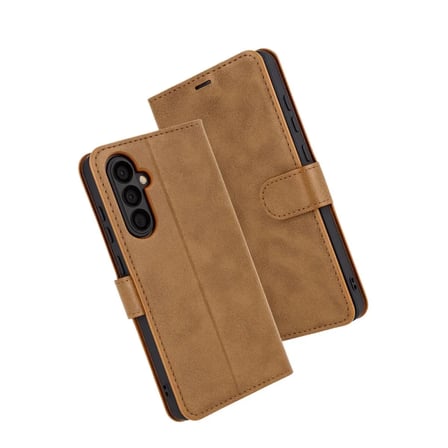 Samsung Uyumlu Galaxy A17 5g Trend S Plus Kapaklı Kılıf - Taba