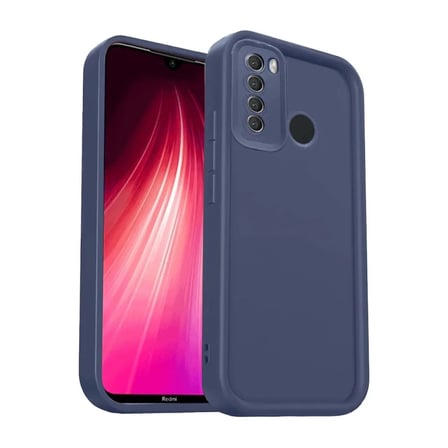 Xiaomi Uyumlu Redmi Note 8 Kılıf Viera Silikon - Lacivert