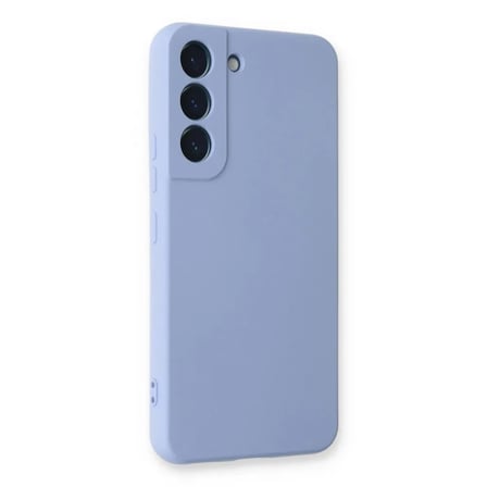 Samsung Galaxy S23 Kılıf Nano İçi Kadife Silikon - Lila
