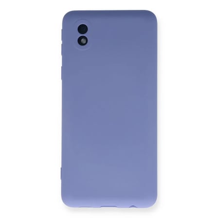 Samsung Uyumlu Galaxy A01 Core Kılıf Nano İçi Kadife Silikon - Lila