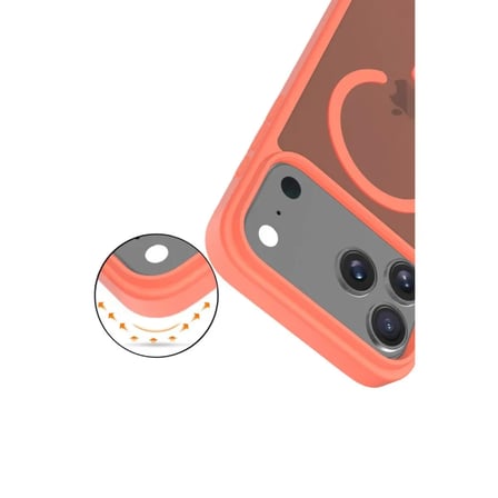 Joko Apple Uyumlu İphone 17 Pro Max Jota Magsafe Kapak - Turuncu
