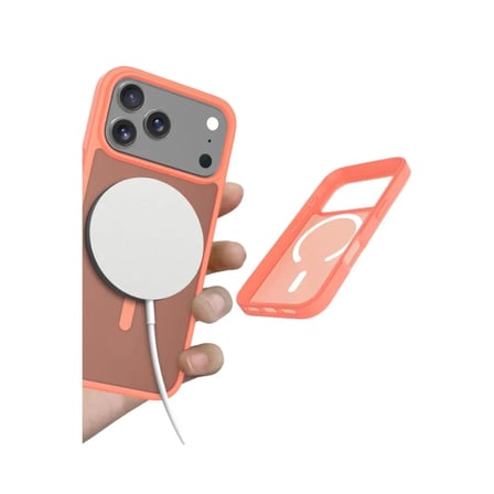 Joko Apple Uyumlu İphone 17 Pro Max Jota Magsafe Kapak - Turuncu