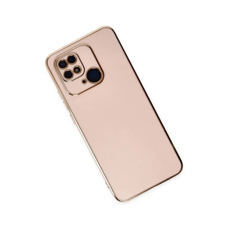 Xiaomi Uyumlu Redmi 10c Kılıf Volet Silikon - Pembe