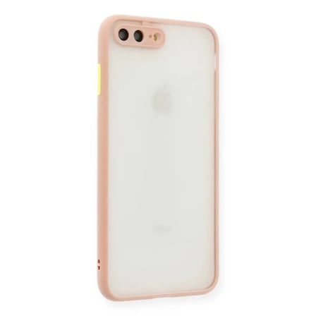 Apple Uyumlu İphone 7 Plus Kılıf Montreal Silikon Kapak - Pembe