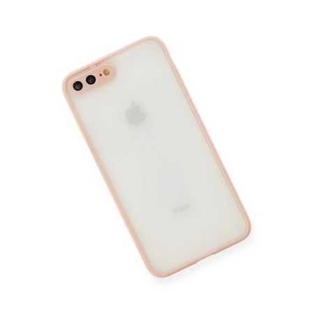 Apple Uyumlu İphone 7 Plus Kılıf Montreal Silikon Kapak - Pembe