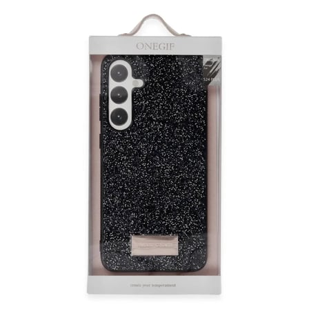 Onegif Samsung Uyumlu Galaxy A25 5g Bright Simli Kapak - Pembe