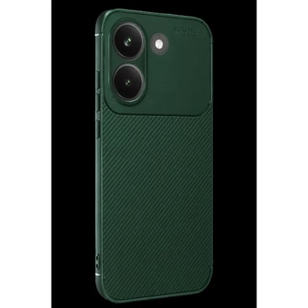 Xiaomi Poco X8 Pro Auto Focus Karbon Kapak - Koyu Yeşil