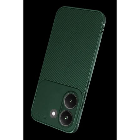 Xiaomi Poco X8 Pro Auto Focus Karbon Kapak - Koyu Yeşil