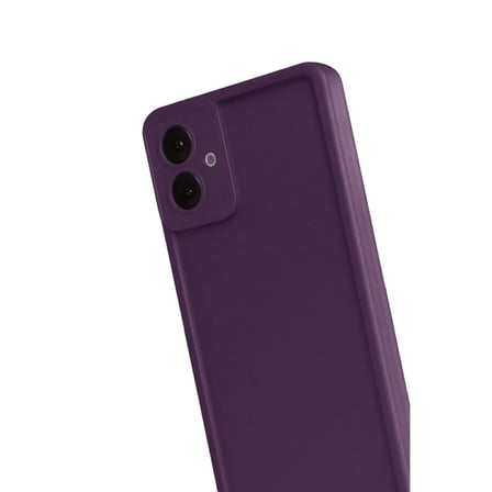 Samsung Uyumlu Galaxy A07 4g Viera Silikon - Mürdüm