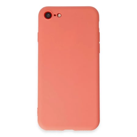 Apple İphone 7 Kılıf First Silikon - Turuncu