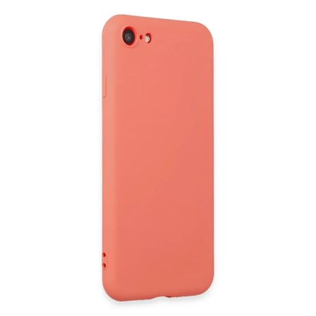 Apple İphone 7 Kılıf First Silikon - Turuncu