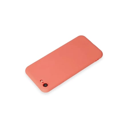 Apple İphone 7 Kılıf First Silikon - Turuncu