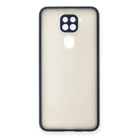 Xiaomi Uyumlu Redmi Note 9 Kılıf Montreal Silikon Kapak - Lacivert