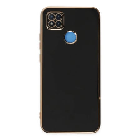 Xiaomi Uyumlu Redmi 9c Kılıf Volet Silikon - Siyah